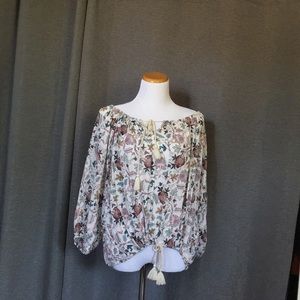 Floral blouse!